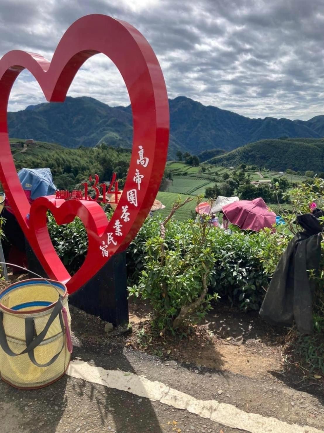 Gaodiyuan Tea B&B 高帝園茶業民宿 Meishan Eksteriør bilde